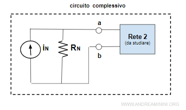 il circuito equivalente di Norton