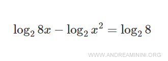 il logaritmo di base 2