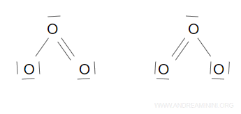 la formula della molecola di ozono