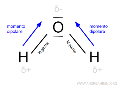 un esempio di molecola polare