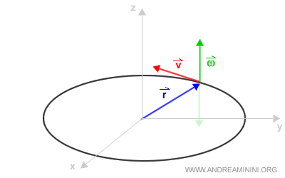 il vettore della velocità angolare