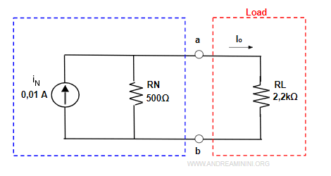 il circuito equivalente di Norton