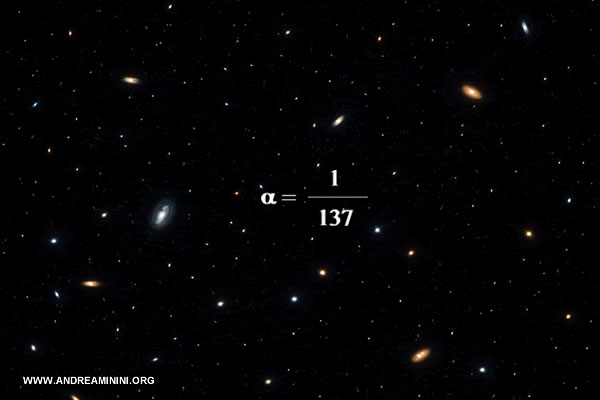 la costante di struttura fine &egrave; uguale ovunque nell'universo