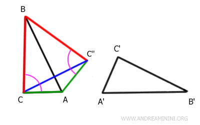 i lati BC e BC'' sono congruenti