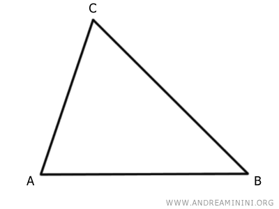 un triangolo ABC