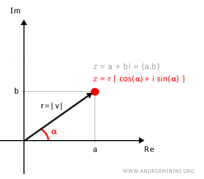 La forma trigonometrica dei numeri complessi - Andrea Minini