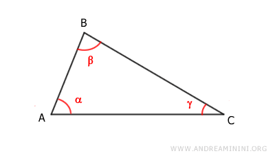 un triangolo qualsiasi