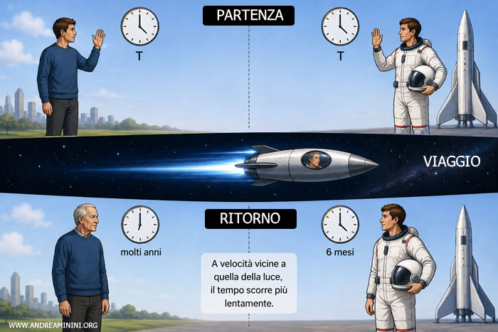 il paradosso del gemello