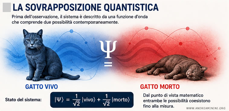 la sovrapposizione quantistica