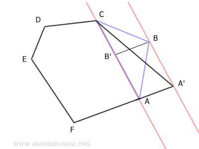 i due triangoli sono equivalenti