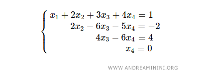 x4=0