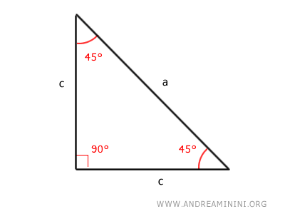 il triangolo con due angoli acuti 