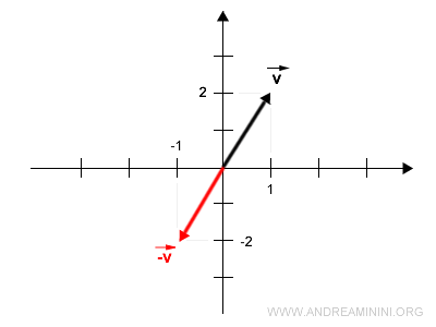 il vettore opposto